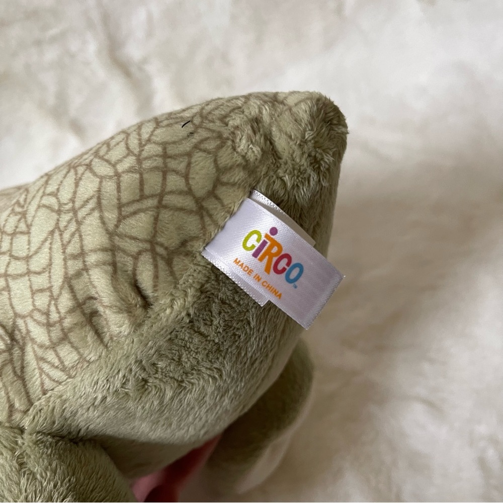 Target Circo Green Dinosaur Plush 2011 Baby Toy Stuffed Animal - Picture 6 of 6